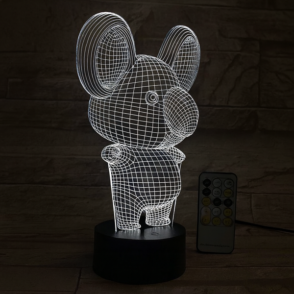 SavorNest™ Koala Night Light – Remote Control 3D Illusion Lamp (CLEARANCE)