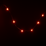 SavorNest™ AuroraSpark LED Fairy Light Set – 12 Pack (Red Glow)