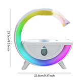 SavorNest™ HaloMist Anti-Gravity Humidifier – RGB Light | Air + Ambience