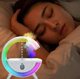 SavorNest™ HaloMist Anti-Gravity Humidifier – RGB Light | Air + Ambience