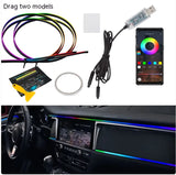 SavorNest™ DriveGlow Ambient Light Strip – RGB Sync Edition